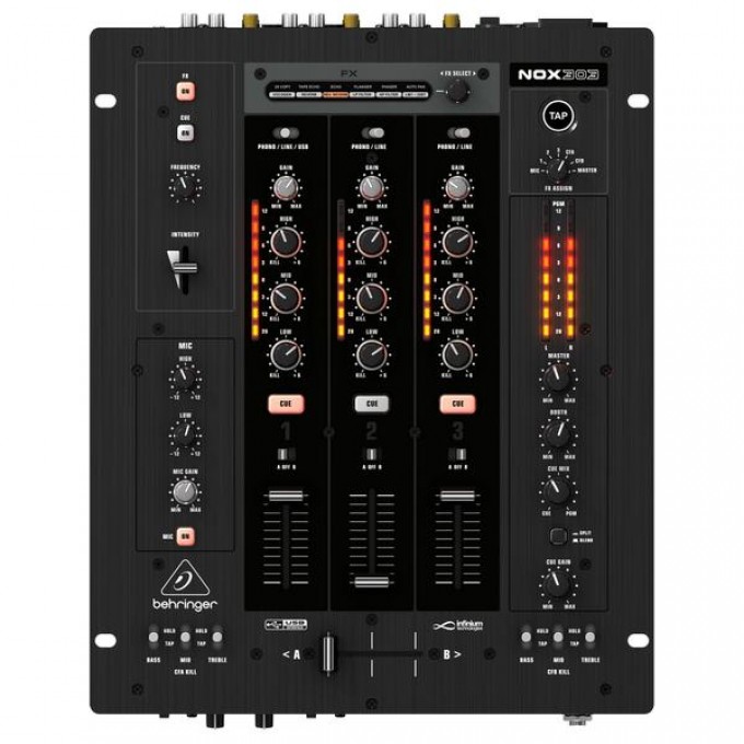 DJ-Микшер BEHRINGER NOX303 09228