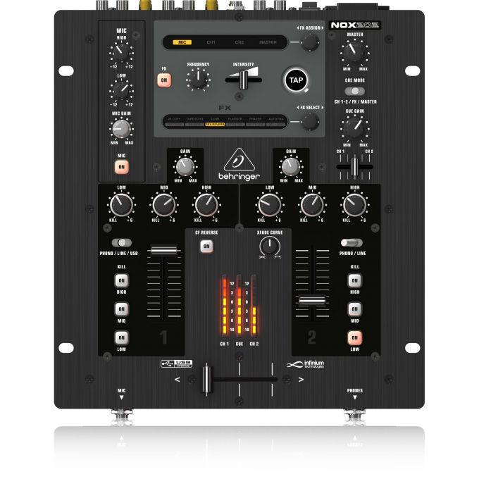 DJ-Микшер BEHRINGER NOX202 09229