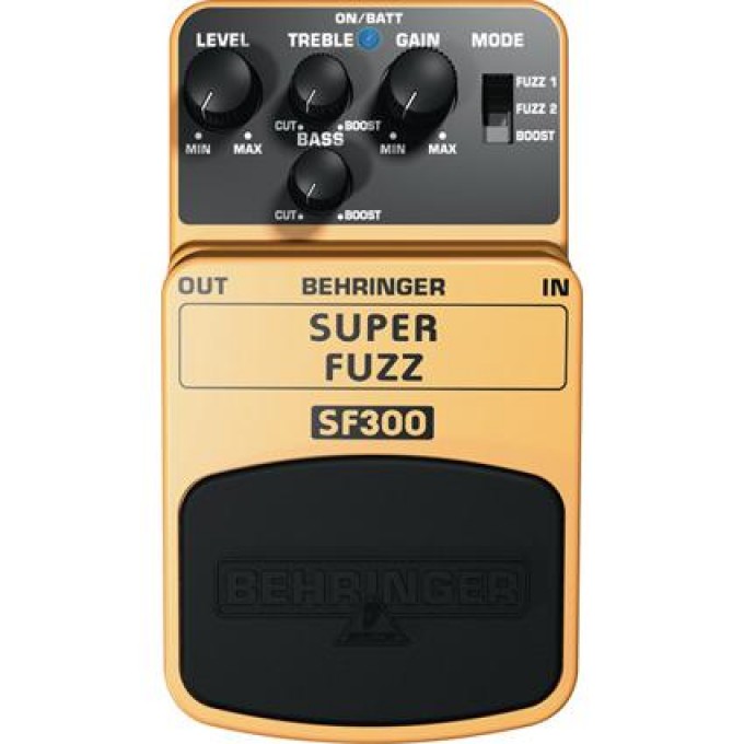 Педали эффектов Fuzz, Overdrive BEHRINGER SF300 106683
