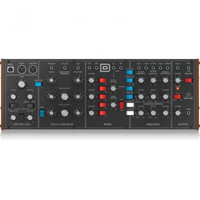 Аналоговые синтезаторы BEHRINGER MODEL D 40904