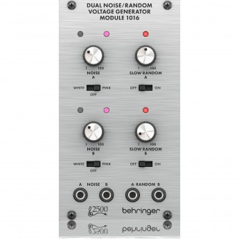 Синтезаторы для электронной музыки BEHRINGER DUAL NOISE / RANDOM VOLTAGE GENERATOR MODULE 1016 86229