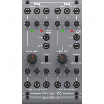 Синтезаторы для электронной музыки BEHRINGER 130 DUAL VCA 86236