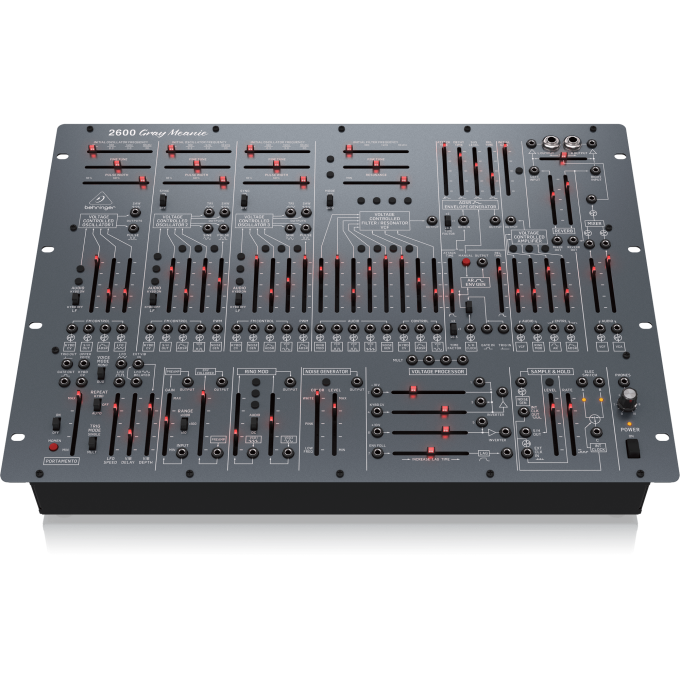 Синтезаторы для электронной музыки BEHRINGER 2600 GRAY MEANIE 86240
