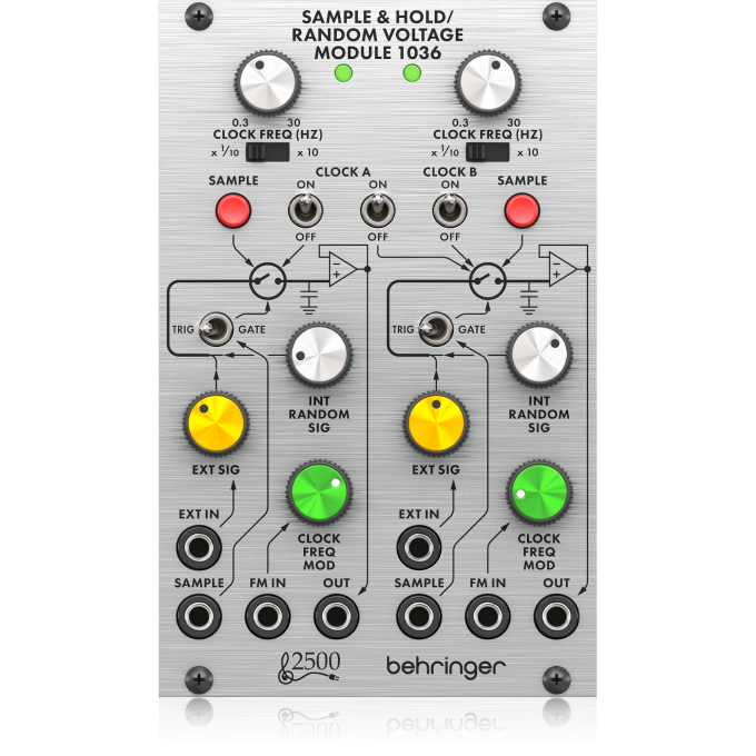 Синтезаторы для электронной музыки BEHRINGER S&H / RANDOM VOLTAGE 1036 86254