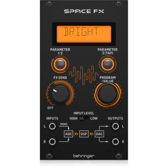 Процессоры эффектов BEHRINGER SPACE FX 88398